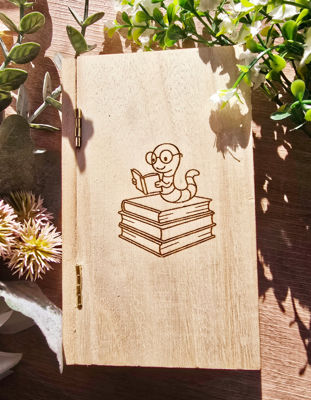 Mini Bookworm Keepsake Box