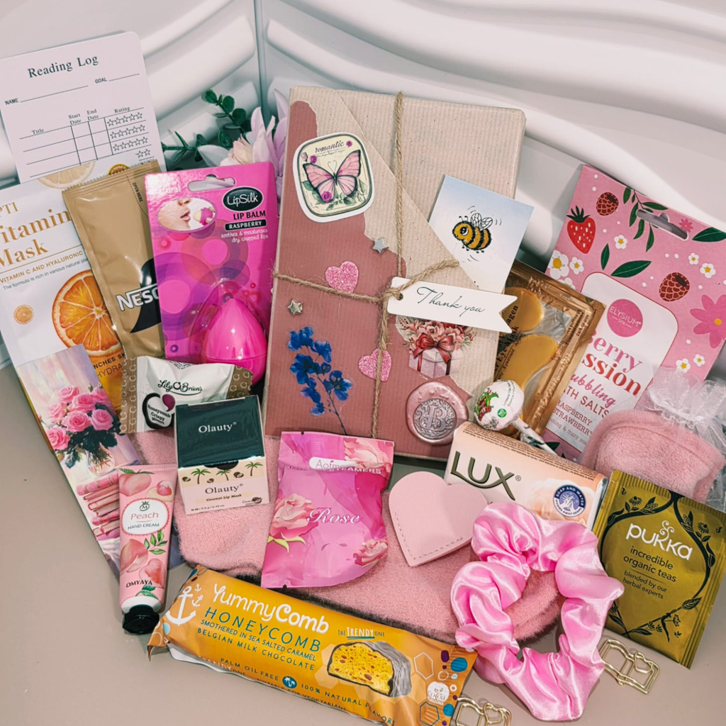 The Ultimate Pamper Gift Box (Book or Notebook Included)