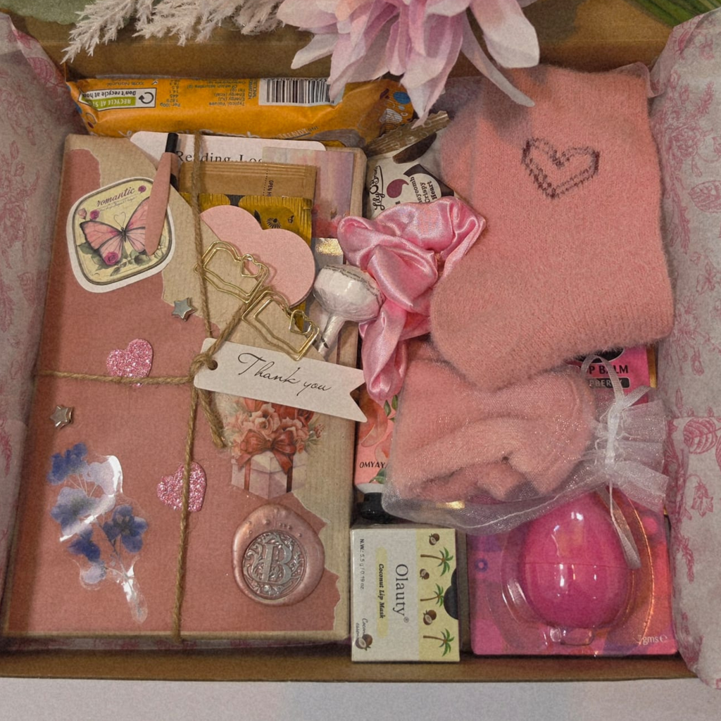 The Ultimate Pamper Gift Box (Book or Notebook Included)