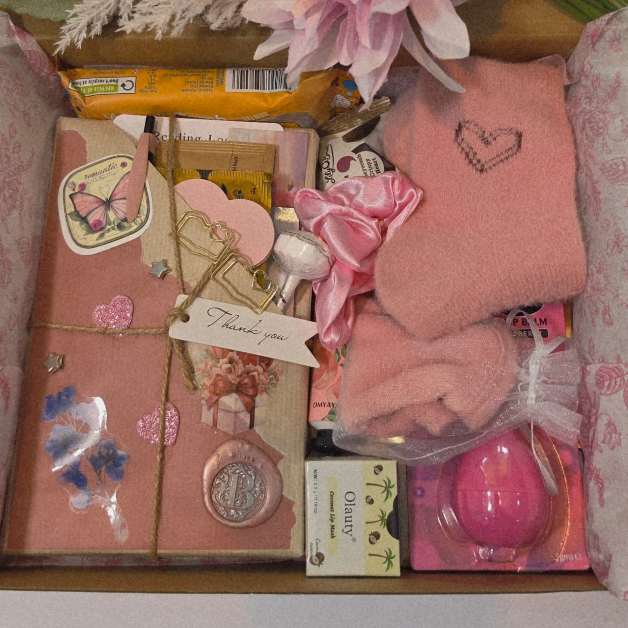The Ultimate Pamper Gift Box (Book or Notebook Included)