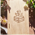 Mini Bookworm Keepsake Box